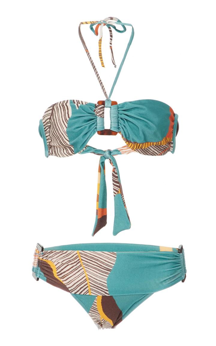 Adriana Degreas Bahiana Bandeau Bikini Set