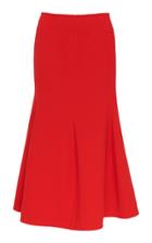 Victoria Beckham Flared Crepe Midi-skirt