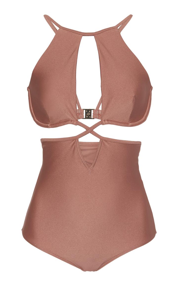 Ephemera Dusk Split One-piece Swimsuit