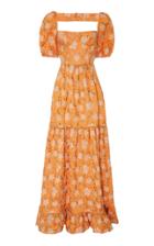 Markarian Exclusive Chakrani Tiered Silk Jacquard Gown