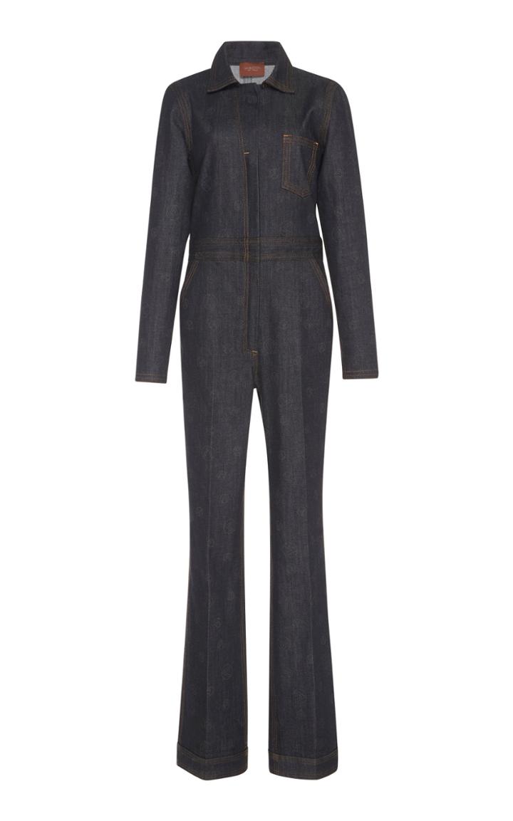 Giambattista Valli Denim Jumpsuit