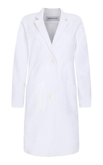 Adriana Iglesias Boyfriend Corduroy Coat