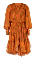 Moda Operandi Maria Lucia Hohan Monica Printed Georgette Dress Size: 36