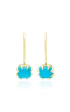 Ila Zephyr 14k Gold Turquoise Earrings
