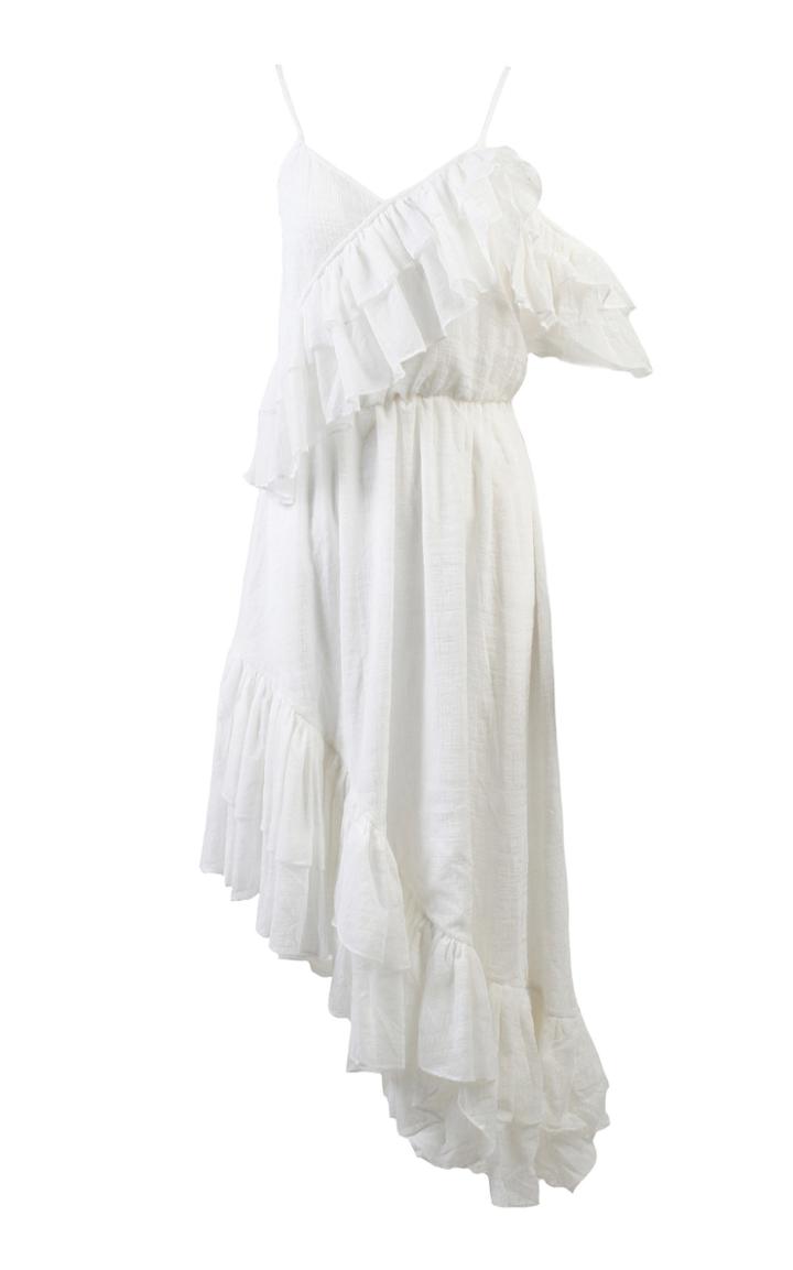Anouki Chiffon Asymmetric Dress