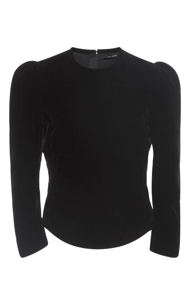 Isabel Marant Tuline Velvet Top