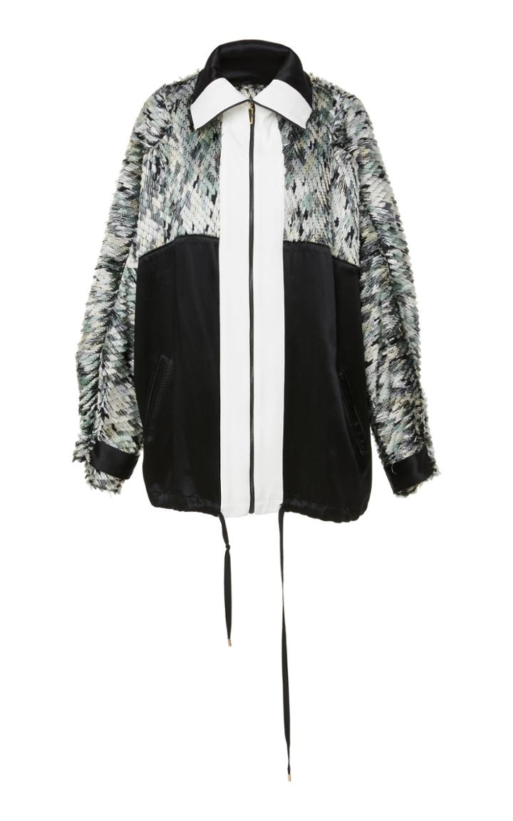 Prabal Gurung Rani Funnel Neck Jacket