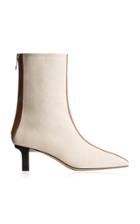 Aeyde Molly Stripe-detail Leather Ankle Boots