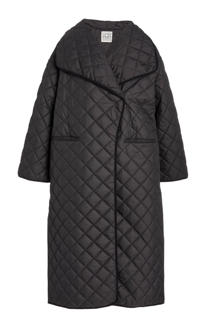 Toteme Annecy Oversized Padded Nylon Coat