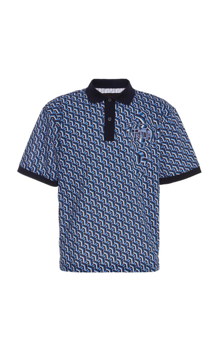 Prada Jacquard Polo