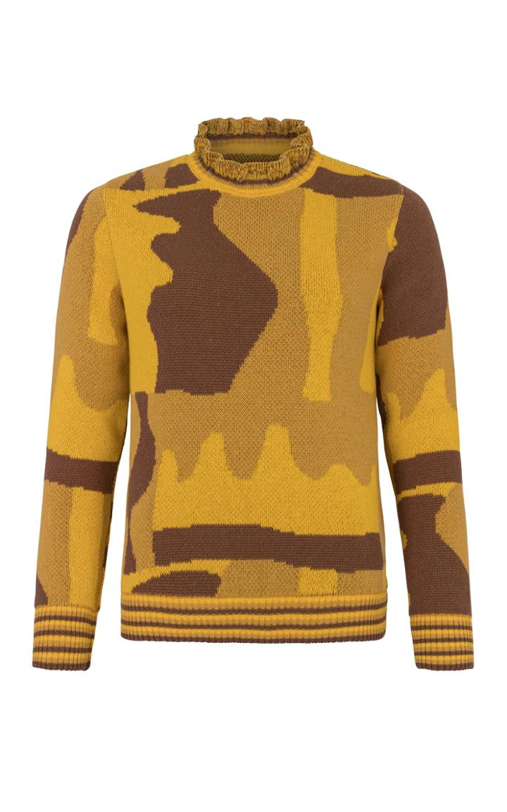 Moda Operandi Helmstedt Printed Knit Top