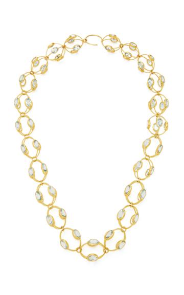 Marie-hlne De Taillac Aquamarine Constellation Necklace
