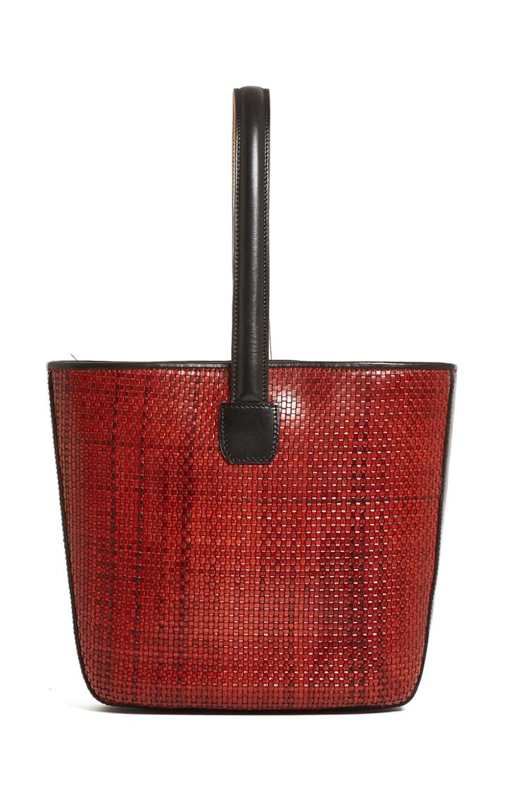 Tl-180 Le Panier Dodo Leather Tote
