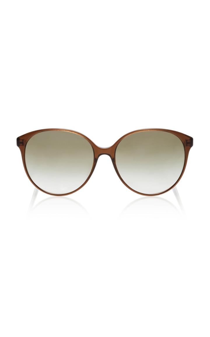 Oliver Peoples The Row Brook Tree Oversized Acetate Sunglasses