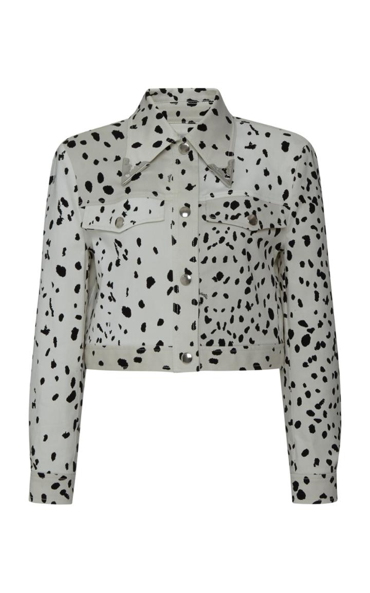 Vivetta Ferrara Cropped Denim Jacket