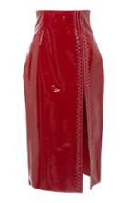 16arlington Patent Leather Pencil Skirt