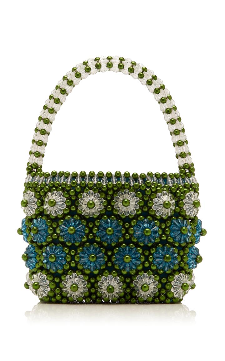 Moda Operandi Shrimps Shelly Beaded Tote