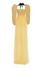 Ellery Yitong Sheer Smocked Dress