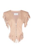 Giambattista Valli Fringe V-neck Vest