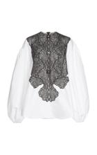 Christopher Kane Cotton Embroidered Top