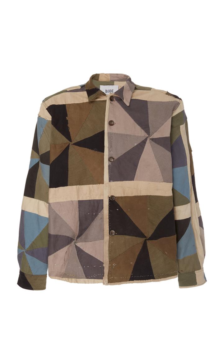 Bode Workwear Patchwork Havana Jacket