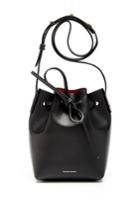 Mansur Gavriel Black Leather Mini Mini Bucket Bag
