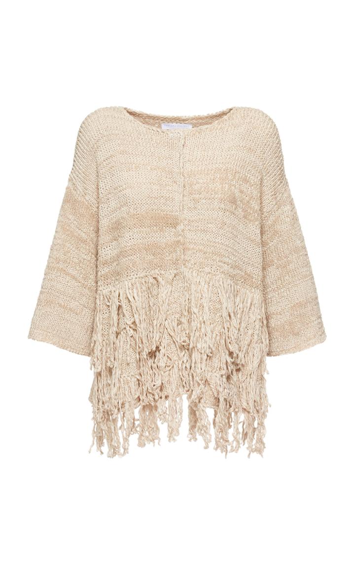 Fabiana Filippi Tiered Fringe Cardigan