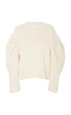 Marisa Witkin Drop Puff Sleeve Sweater