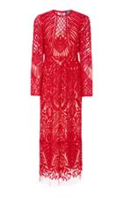 Alena Akhmadullina Embroidered Lace Midi Dress