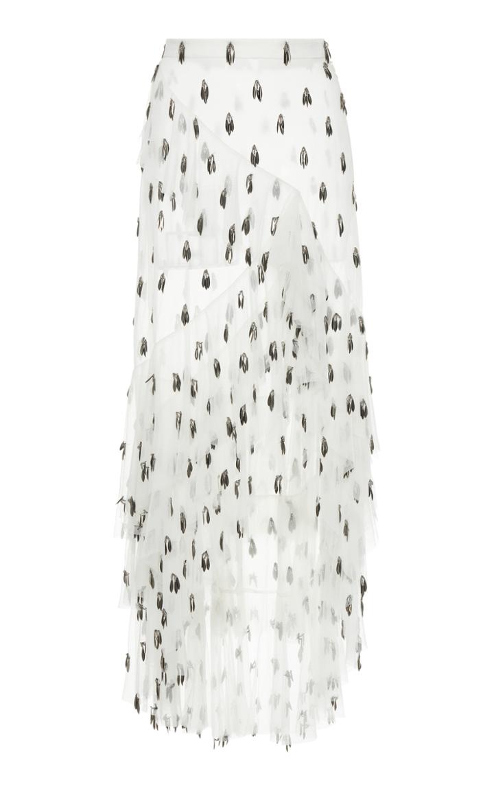 Rodarte Three Tiered Ruffle Tulle Skirt
