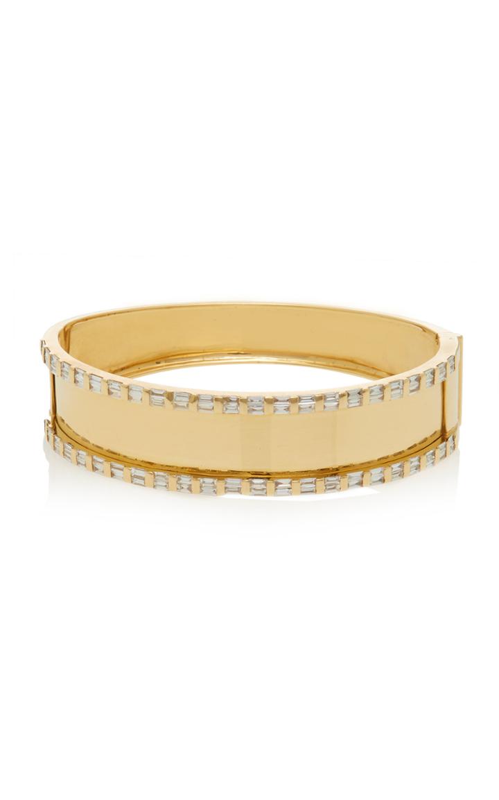 Shay Baguette Nameplate Bangle