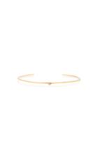 Wwake Single Pink Tourmaline Stone Cuff