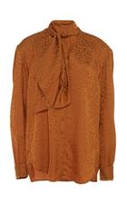Johanna Ortiz Heart Of Gold Jacquard Blouse