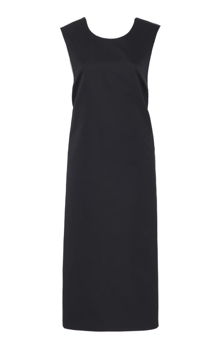Rochas Bow-embellished Midi Dress