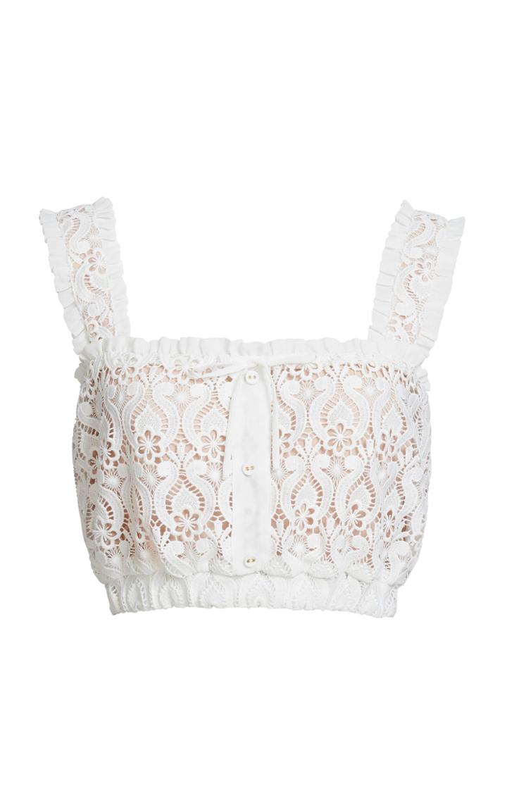 We Are Kindred Romily Lace Crop Top