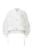 Dorothee Schumacher Sensitive Transparencies Crop Jacket