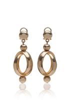 Moda Operandi Carolina Herrera Gold-tone Globe Metal Earrings