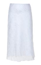 Moda Operandi Mach & Mach Crinkled Silk Organza Midi Skirt