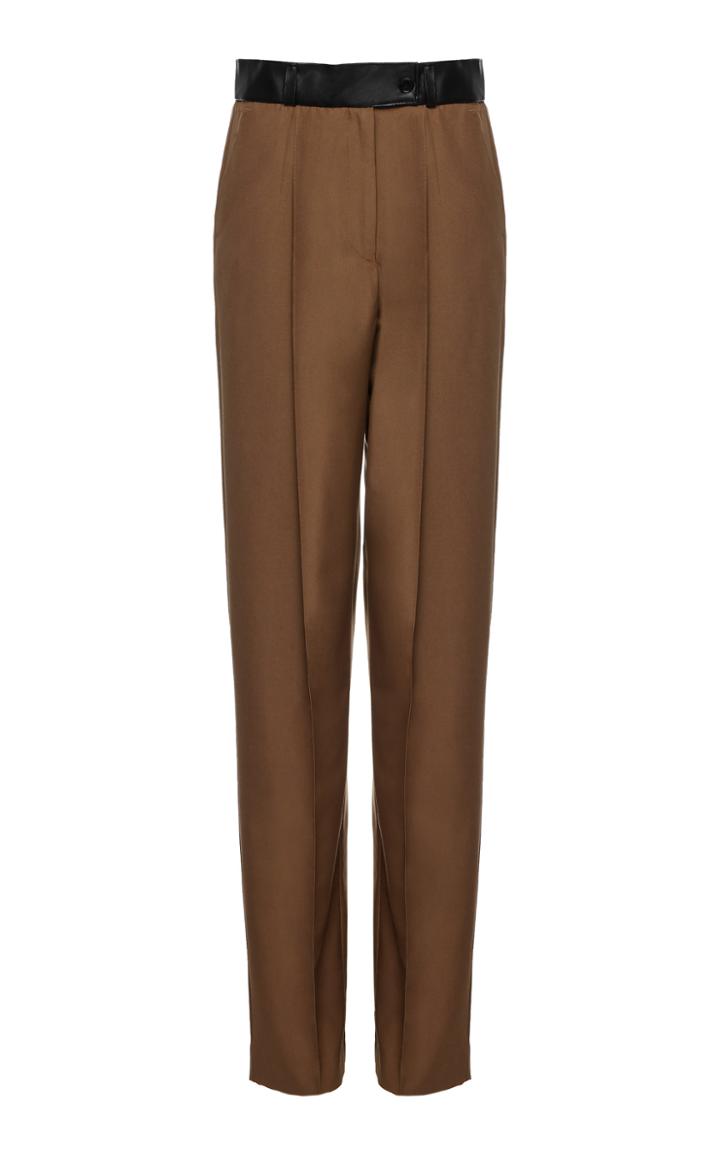 Moda Operandi Studio Cut Crepe Wide-leg Suit Pants