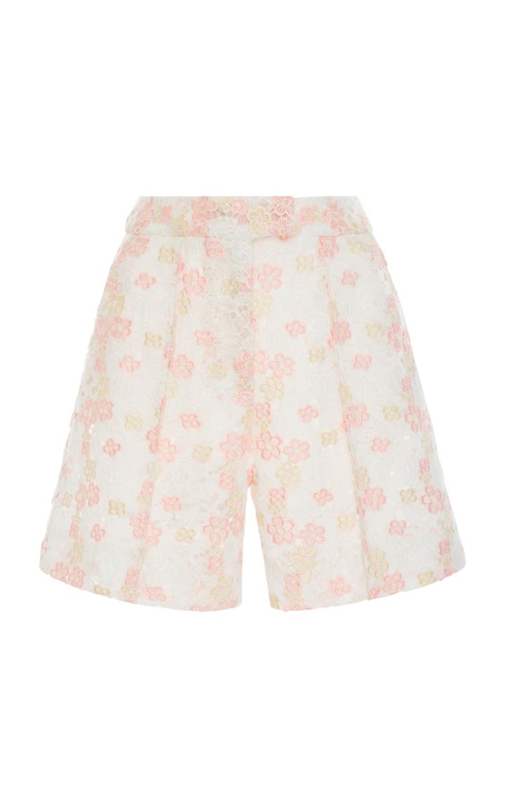 Zac Posen Daisy Lace Shorts