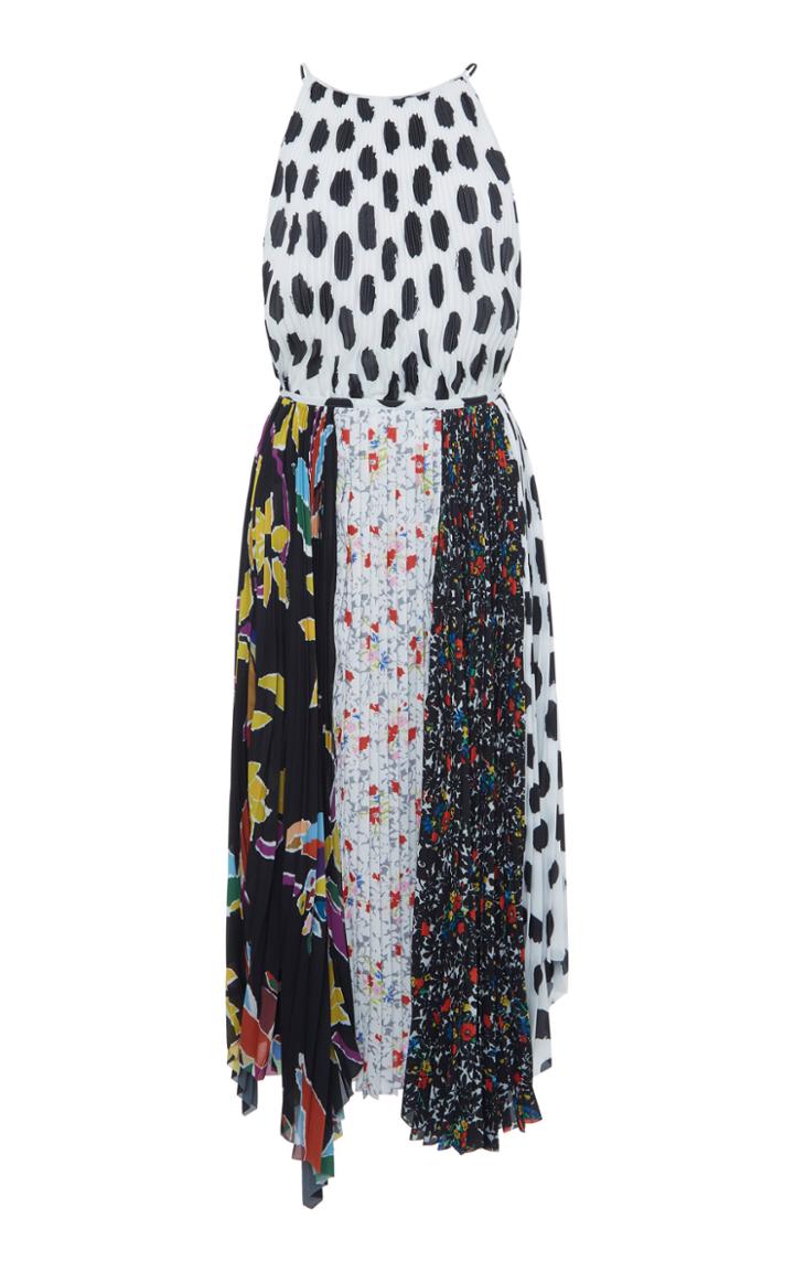 Moda Operandi Missoni Pleated Crepe Halter Dress Size: 38
