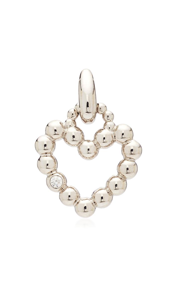 Maria Canale Flapper Heart Charm