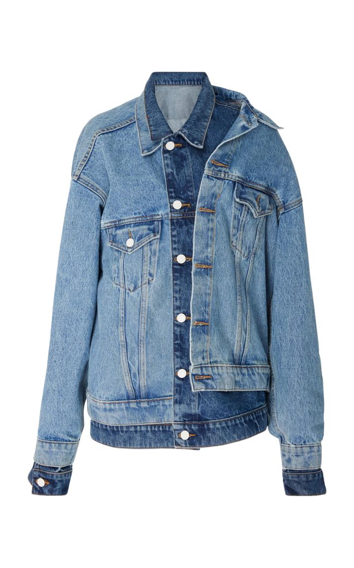 Monse Double Layer Denim Jacket