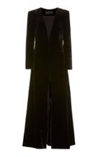 Michael Lo Sordo Empire Maxi Silk Velvet Jacket