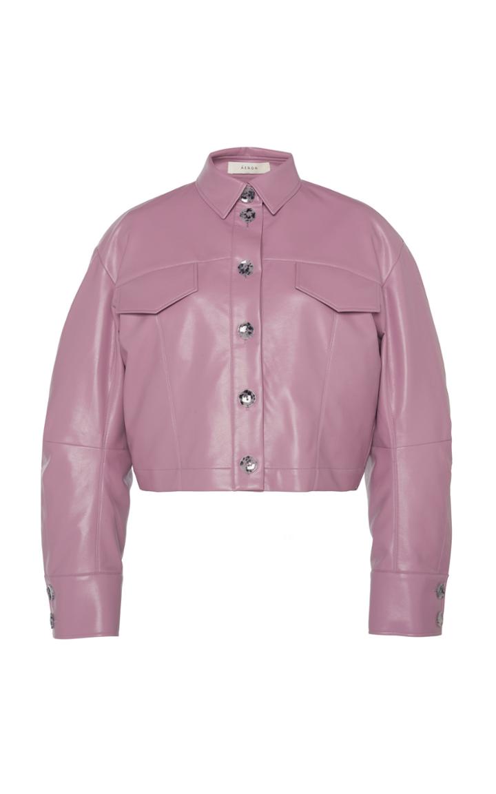 Eron Ruby Cropped Jacket