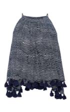 Apiece Apart Earth Wave Print Gallisteo Wabi Top