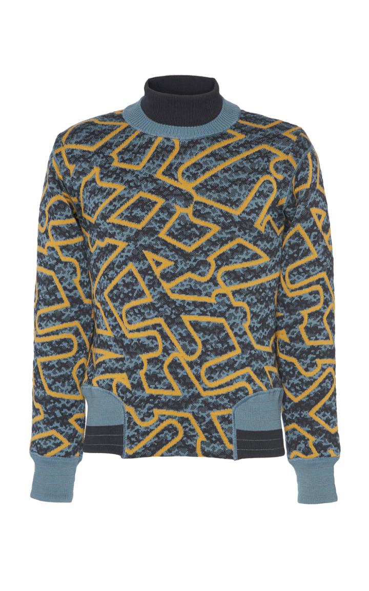 Ermenegildo Zegna Couture Xxx Abstract Sweater