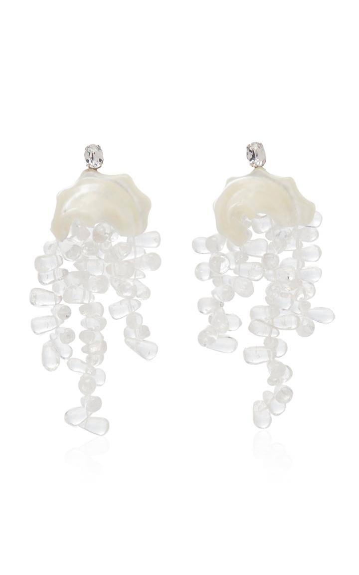 Moda Operandi Simone Rocha Mother Of Pearl Chandelier Earrings