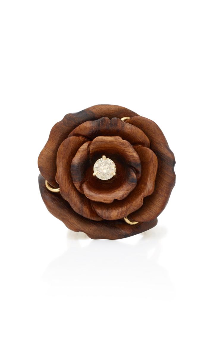 Silvia Furmanovich Marquetry Rose Ring