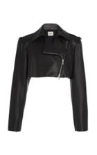 Khaite Eduarda Moto Leather Jacket